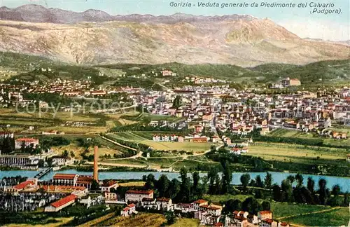 AK / Ansichtskarte  Gorizia_Goerz_IT Veduta generale da Piedimonte del Calvario 