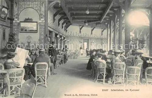 AK / Ansichtskarte Interlaken_BE im Kursaal Interlaken_BE