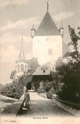 AK / Ansichtskarte Worb_BE Schloss Worb_BE