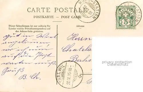 AK / Ansichtskarte Worb_BE Schloss Worb_BE