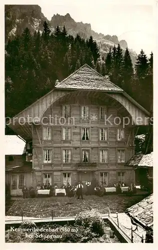 AK / Ansichtskarte Schangnau_BE Hotel Landgasthof Kemmeribodenbad 
