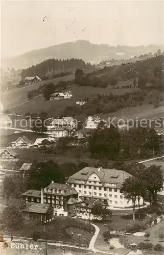 AK / Ansichtskarte Buehler_AR Teilansicht mit Hotel Buehler_AR