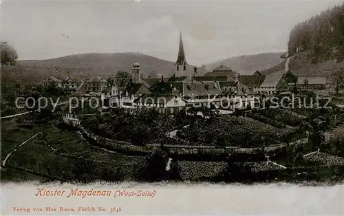 AK / Ansichtskarte Magdenau_Botsberg_Flawil_SG Kloster Kirche 