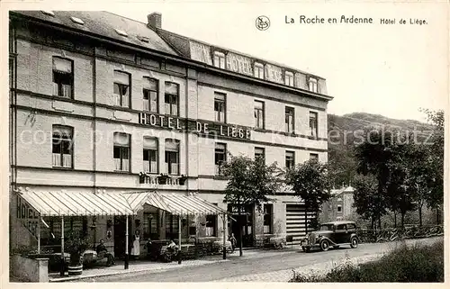 AK / Ansichtskarte  La_Roche-en-Ardenne_Belgie Hôtel de Liège 