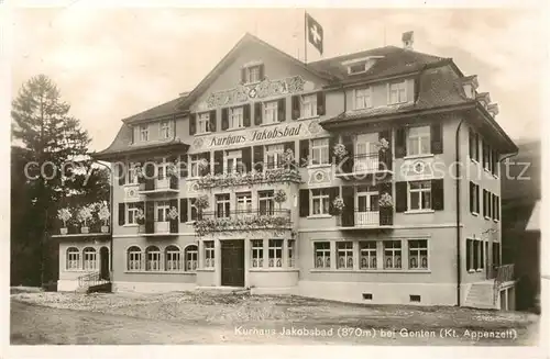 AK / Ansichtskarte Gonten_IR Kurhaus Jakobsbad 