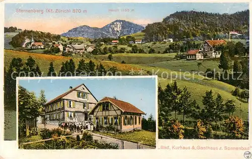 AK / Ansichtskarte Sternenberg__ZH Bad Kurhaus und Gasthaus zum Sonnenbad Panorama 