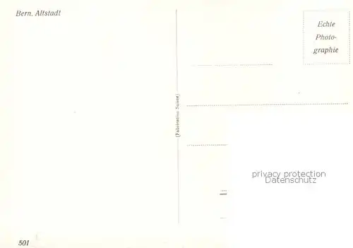 AK / Ansichtskarte Bern_BE Altstadtblick Kirche Bern_BE