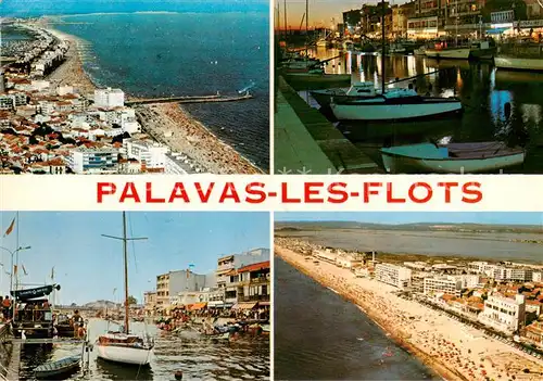 AK / Ansichtskarte Palavas les Flots_34 Vue aerienne Divers aspects 