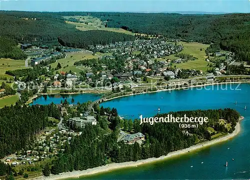 AK / Ansichtskarte  Schluchsee Jugendherberge Fliegeraufnahme  Schluchsee