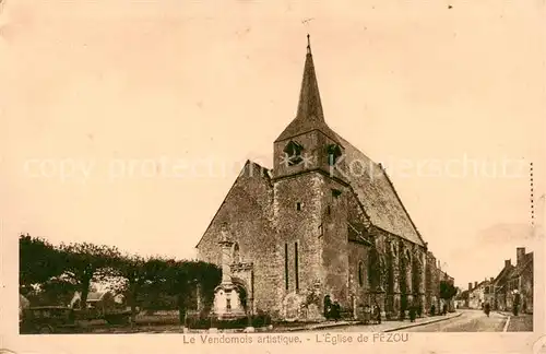 AK / Ansichtskarte Pezou_41 Le Vendomois artistique Eglise de Pezou 