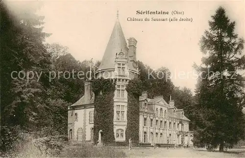 AK / Ansichtskarte Serifontaine Chateau du Saussart Serifontaine