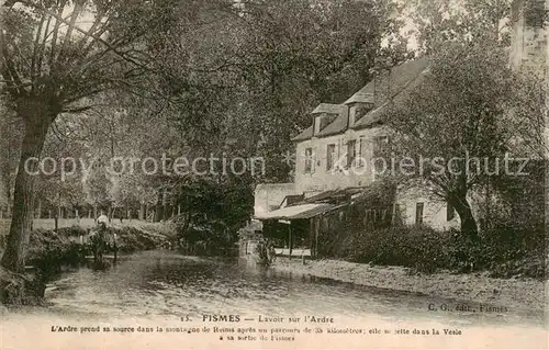 AK / Ansichtskarte Fismes_51 Lavoir sur l Ardre 