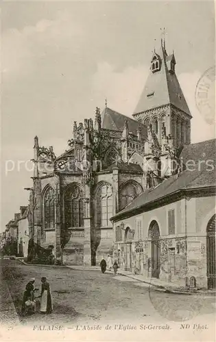 AK / Ansichtskarte Falaise__14_Calvados Abside de lEglise St Gervais 