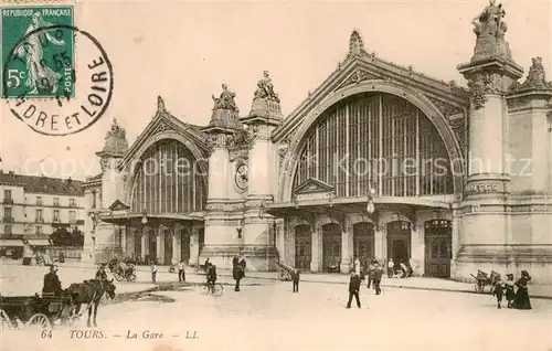 AK / Ansichtskarte Tours_37 La Gare 