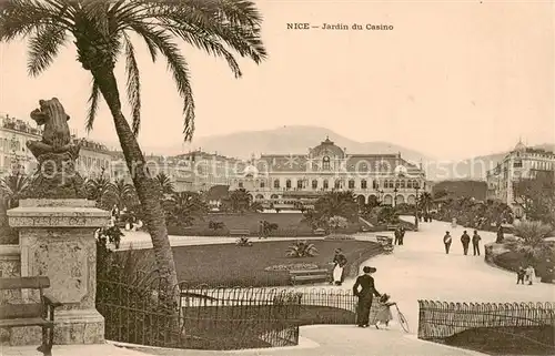 AK / Ansichtskarte Nice__06_Nizza Jardin du Casino 