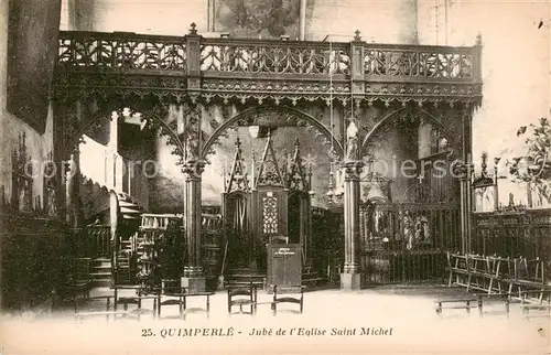 AK / Ansichtskarte Quimperle_29_Finistere Jube de lEglise Saint Michel 
