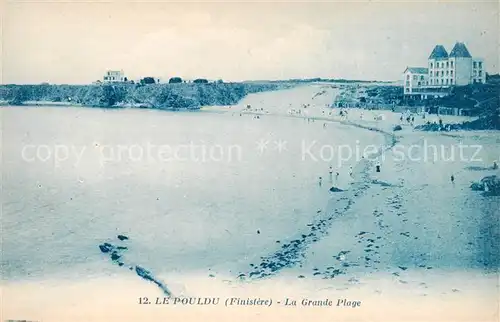 AK / Ansichtskarte Le_Pouldu La Grande Plage Le_Pouldu
