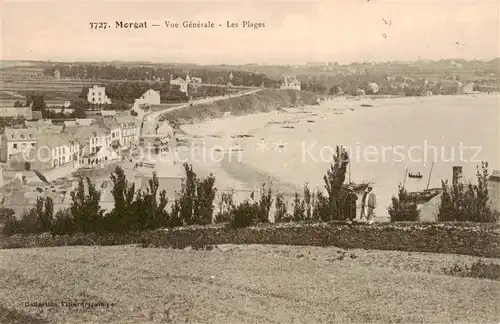 AK / Ansichtskarte Morgat Vue generale Les Plages Morgat