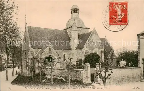 AK / Ansichtskarte Mezidon Canon Eglise du Breuil Mezidon Canon