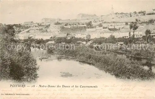 AK / Ansichtskarte Poitiers_86 Notre Dame des Dunes et les Casernements 