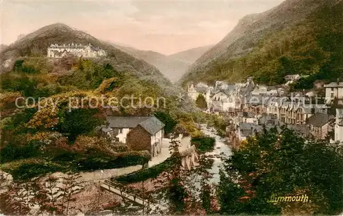 AK / Ansichtskarte  Lynmouth_UK Panorama 