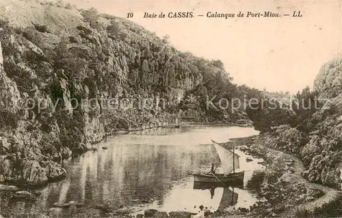 AK / Ansichtskarte Cassis_13 Baie de Cassis Calanque de Port Miou 