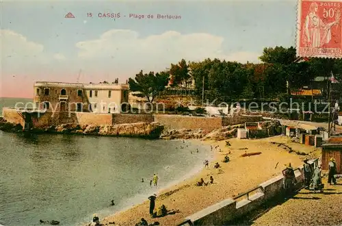 AK / Ansichtskarte Cassis_13 Plage de Bertouan 