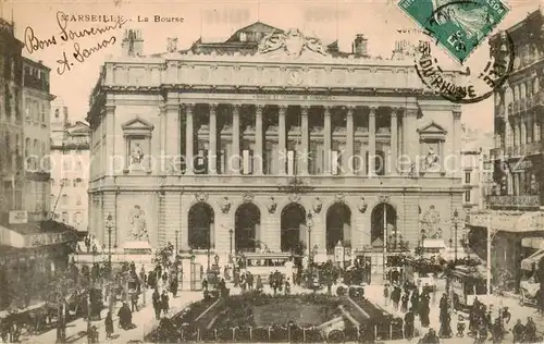 AK / Ansichtskarte Marseille_13 La Bourse 
