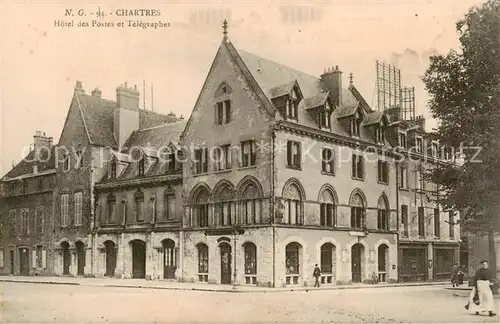 AK / Ansichtskarte Chartres_28 Hotel des Postes et Telegraphes 