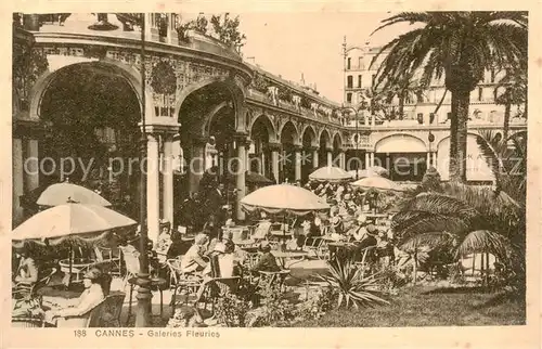 AK / Ansichtskarte Cannes_06 Galeries Fleuries 
