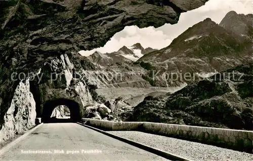 AK / Ansichtskarte Sustenstrasse mit Passhoehe Sustenstrasse