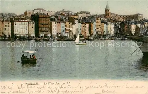 AK / Ansichtskarte Marseille_13 Le Vieux Port 