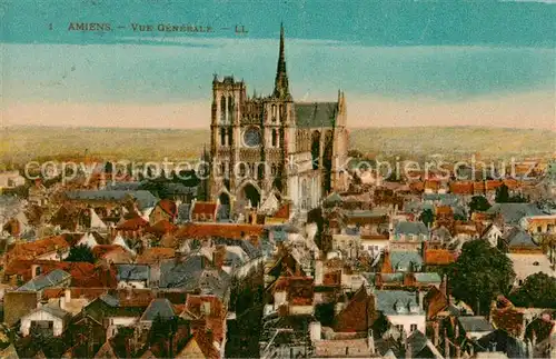 AK / Ansichtskarte Amiens_80 Vue generale  