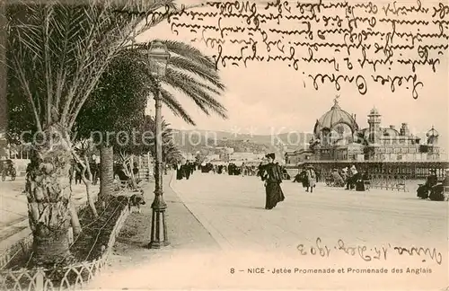 AK / Ansichtskarte Nice__06_Nizza Jetee Promenade et Promenade des Anglais 