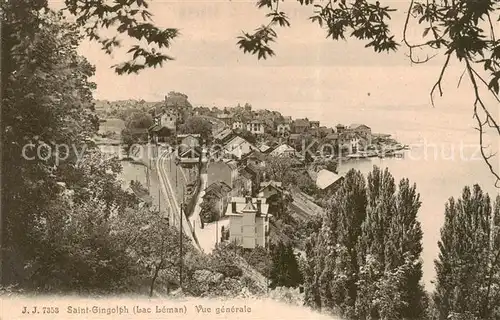 AK / Ansichtskarte Saint Gingolph_Haute_Savoie Lac Leman Vue generale Saint Gingolph_Haute