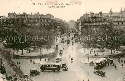 AK / Ansichtskarte Paris_75 Avenue de l Opera 