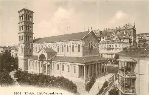 AK / Ansichtskarte Zuerich_ZH Liebfrauenkirche Zuerich_ZH