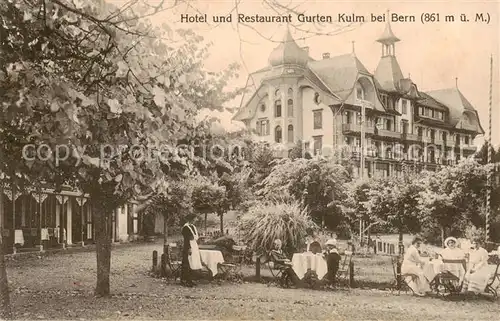 AK / Ansichtskarte  Bern_BE Hotel Restaurant Gurten Kulm Bern_BE