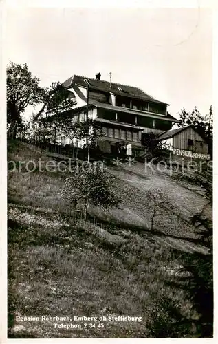 AK / Ansichtskarte  Emberg_Steffisburg_BE Pension Rohrbach 