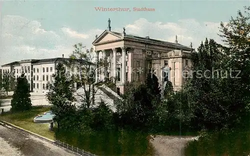 AK / Ansichtskarte 13798494 Winterthur__ZH Stadthaus 