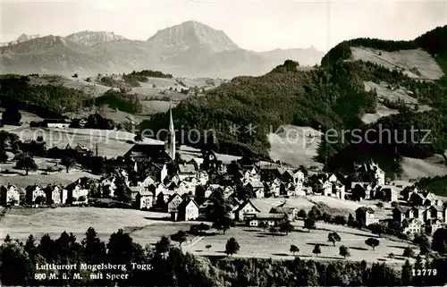 AK / Ansichtskarte 13798504 Mogelsberg_SG Panorama mit Speer 