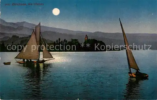 AK / Ansichtskarte  Zuerichsee_ZH Die Ufenau Zuerichsee ZH