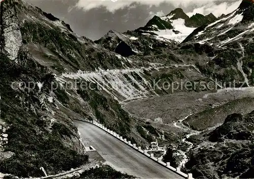 AK / Ansichtskarte  Sustenstrasse Steinalp Panorama Sustenstrasse