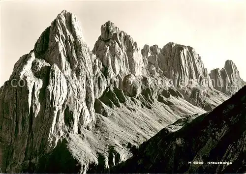 AK / Ansichtskarte  Saentis_2504m_AR Kreuzberge 