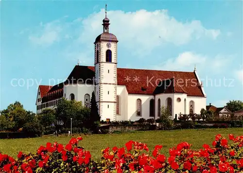 AK / Ansichtskarte  Kreuzlingen_TG Klosterkirche St Ulrich mit Seminar Kreuzlingen TG