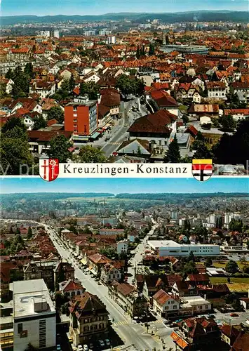 AK / Ansichtskarte 13798539 Kreuzlingen_Bodensee Fliegeraufnahmen Kreuzlingen Bodensee