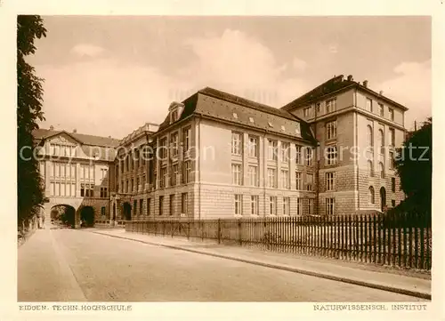 AK / Ansichtskarte 13798547 Zuerich_ZH Eidgen Techn Hochschule Naturwissenschaftl Institut Zuerich_ZH