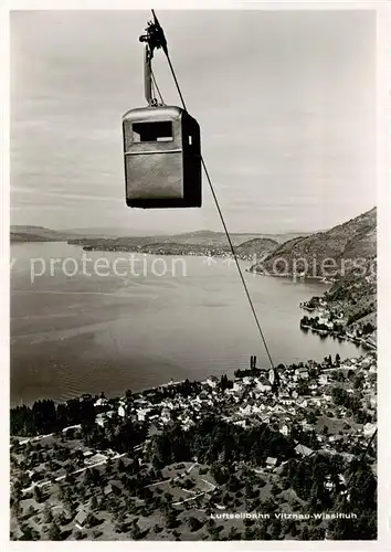 AK / Ansichtskarte  Vitznau_Witznau_Vierwaldstaettersee_LU Luftseilbahn Vitznau Wissifluh 