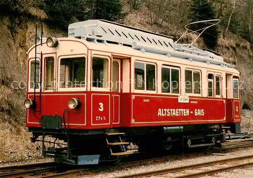 AK / Ansichtskarte 13798564 Altstaetten_SG Gais Bahn Altstaetten_SG