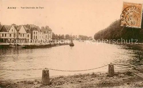 AK / Ansichtskarte  Auray_56 Vue generale du Port 